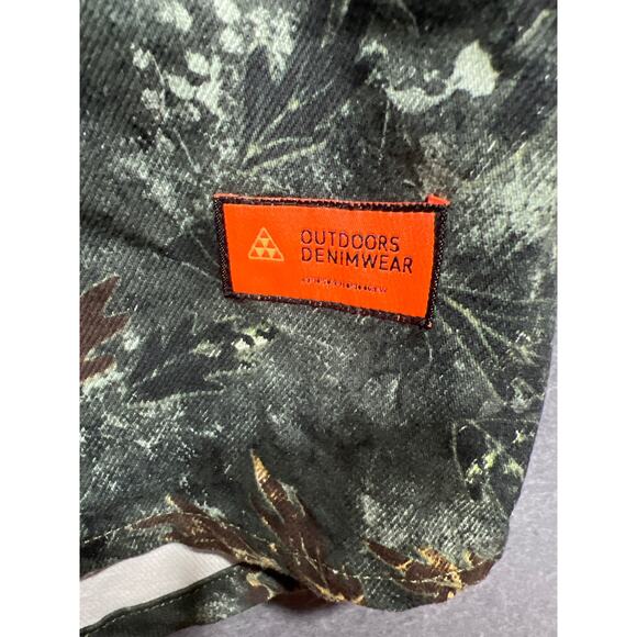 ZARA Mens Camouflage Outdoors Denimwear Button Down Long Sleeve Overshirt Size M - Picture 6 of 9